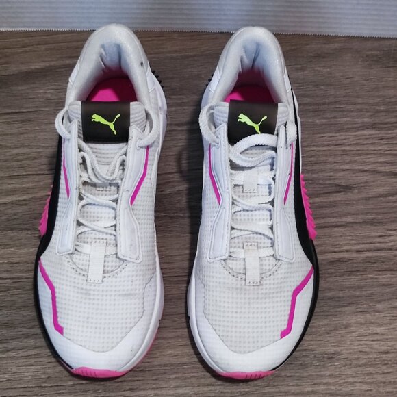 Puma Provoke XT training shoes / sneakers white pink women's size 5.5 - Picture 5 of 12